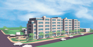 Sutton Real Estate Companies submitted plans to demolish the Midtown Plaza shopping center in downtown Oswego to construct a new mixed-use property to be called East Lake Commons. The new building will include mixed-income apartment units, plus retail, commercial and office space, along with parking for residents and visitors.