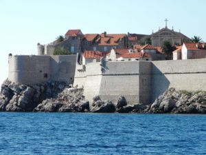 Dubrovnik seen from the water. This is another of Croatia’s UNESCO World Heritage sites and a do-not-miss. It is a living museum.