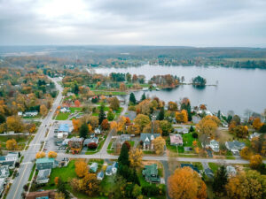 Overview of the village of Fair Haven. Photo courtesy of Kyle Meddaugh.
