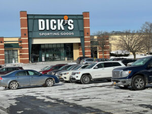 Dick’s Sporting Goods at Great Northern Mall in Clay is the last anchor store to leave the mall. It’s scheduled to relocate within the next few months.