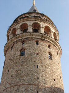 Galata Tower offers visitor a panoramic view of Istanbul.