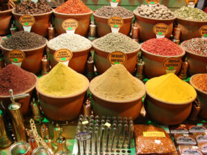 For a riot of color and smells, stop by the Spice Market, a popular stop at the Grand Bazaar.