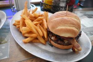 Buck’s bourbon burger: It had juicy life to it and wasn’t a messy struggle when eating.