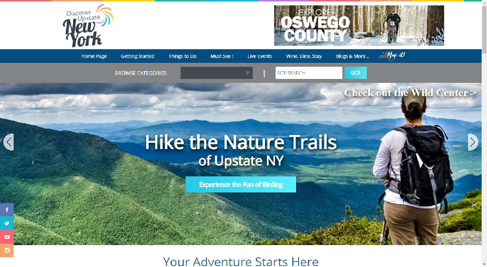 You are currently viewing Discover Upstate NY Tourism Website Recognized