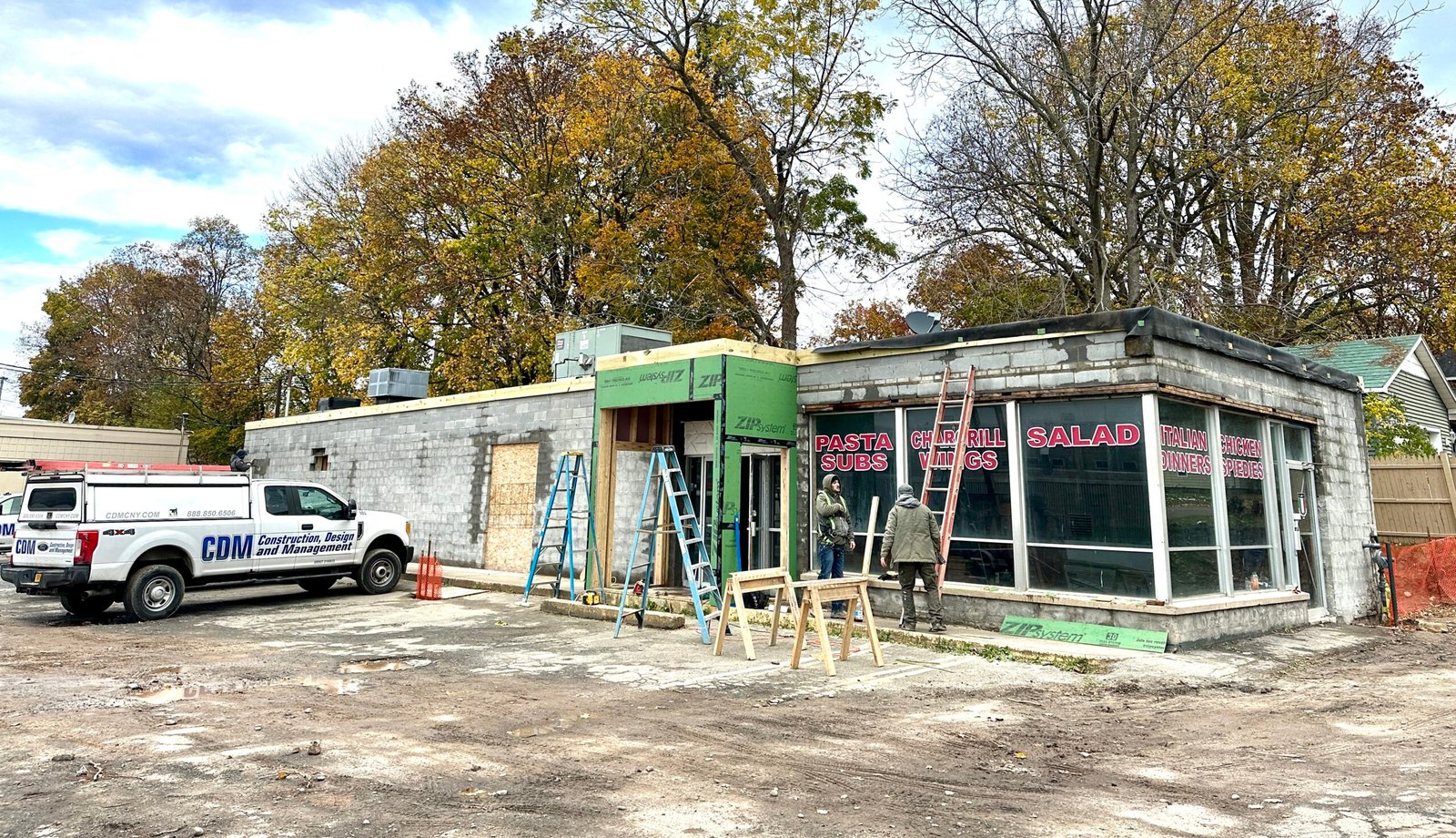 New restaurant under construction will serve modern American cuisine